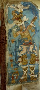 Mexicaanse Heer in Cacaxtla, Late Klassieke periode door Mayan
